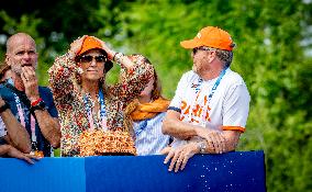 Paris 2024 - Dutch Royals At Mountain Bike Cross-Country Final