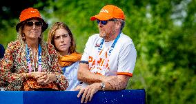 Paris 2024 - Dutch Royals At Mountain Bike Cross-Country Final