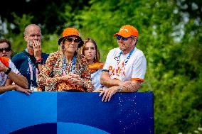 Paris 2024 - Dutch Royals At Mountain Bike Cross-Country Final