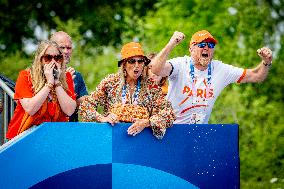 Paris 2024 - Dutch Royals At Mountain Bike Cross-Country Final