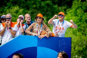 Paris 2024 - Dutch Royals At Mountain Bike Cross-Country Final