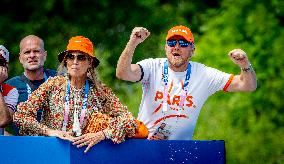 Paris 2024 - Dutch Royals At Mountain Bike Cross-Country Final
