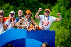 Paris 2024 - Dutch Royals At Mountain Bike Cross-Country Final