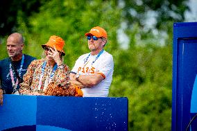 Paris 2024 - Dutch Royals At Mountain Bike Cross-Country Final