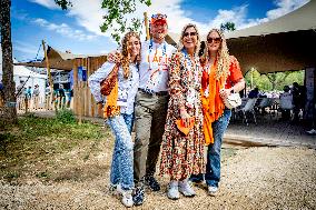 Paris 2024 - Dutch Royals At Mountain Bike Cross-Country Final