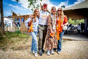 Paris 2024 - Dutch Royals At Mountain Bike Cross-Country Final