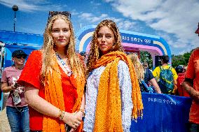 Paris 2024 - Dutch Royals At Mountain Bike Cross-Country Final
