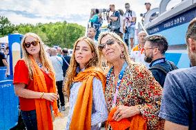 Paris 2024 - Dutch Royals At Mountain Bike Cross-Country Final