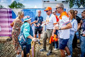 Paris 2024 - Dutch Royals At Mountain Bike Cross-Country Final