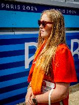 Paris 2024 - Dutch Royals At Mountain Bike Cross-Country Final