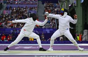 (PARIS2024)FRANCE-PARIS-OLY-FENCING