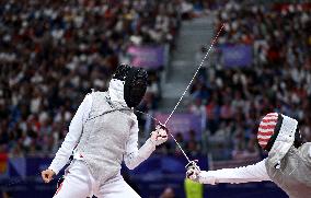 (PARIS2024)FRANCE-PARIS-OLY-FENCING