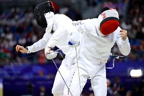 (PARIS2024)FRANCE-PARIS-OLY-FENCING