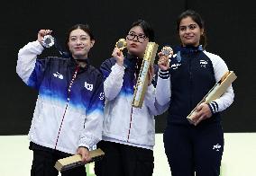 Paris 2024 - Shooting - Oh Ye Jin Wins Gold 10m Air Pistol