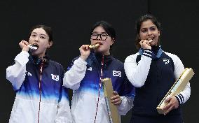 Paris 2024 - Shooting - Oh Ye Jin Wins Gold 10m Air Pistol