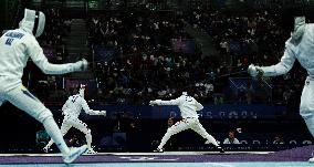 (PARIS2024)FRANCE-PARIS-OLY-FENCING