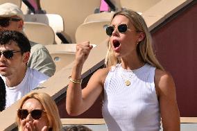 Paris 2024 - Tennis - Maria Isabel Nadal In The Stands