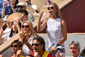 Paris 2024 - Tennis - Maria Isabel Nadal In The Stands