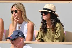 Paris 2024 - Tennis - Nadal's Wife Maria Francisca Perello In The Stands