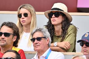 Paris 2024 - Tennis - Nadal's Wife Maria Francisca Perello In The Stands