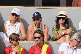 Paris 2024 - Tennis - Nadal's Wife Maria Francisca Perello In The Stands