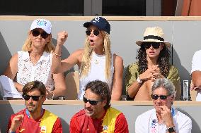 Paris 2024 - Tennis - Nadal's Wife Maria Francisca Perello In The Stands