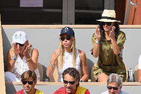 Paris 2024 - Tennis - Nadal's Wife Maria Francisca Perello In The Stands