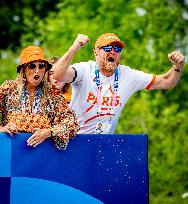 Paris 2024 - Dutch Royals At Mountain Bike Cross-Country Final
