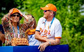 Paris 2024 - Dutch Royals At Mountain Bike Cross-Country Final