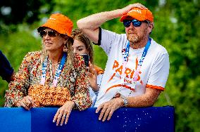 Paris 2024 - Dutch Royals At Mountain Bike Cross-Country Final