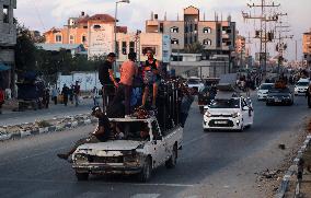 Israeli Evacuation Orders In The Central Gaza Strip