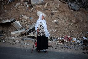 Israeli Evacuation Orders In The Central Gaza Strip