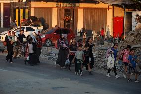 Israeli Evacuation Orders In The Central Gaza Strip