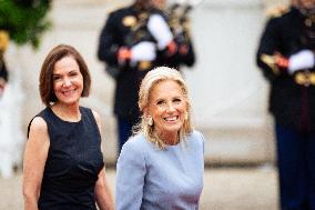 Reception Of Heads Of State To Mark The Opening Of The Paris 2024 Olympics At The Elysée Palace, In Paris