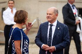 Reception Of Heads Of State To Mark The Opening Of The Paris 2024 Olympics At The Elysée Palace, In Paris