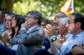 Puigdemont Announces That He Will Return To Catalonia In The Coming Weeks.