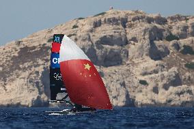 (PARIS2024)FRANCE-MARSEILLE-OLY-SAILING