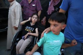 Palestinian Children And Patients Are Awaiting Their Medical Evacuation