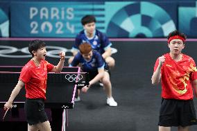 (PARIS2024)FRANCE-PARIS-OLY-TABLE TENNIS