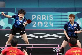 (PARIS2024)FRANCE-PARIS-OLY-TABLE TENNIS