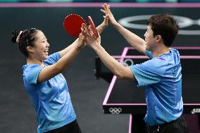 (PARIS2024)FRANCE-PARIS-OLY-TABLE TENNIS