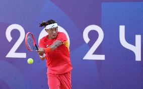 (PARIS2024) FRANCE-PARIS-OLY-TENNIS