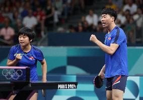 (PARIS2024)FRANCE-PARIS-OLY-TABLE TENNIS