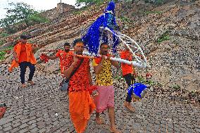 Kanwar Yatra In Jaipur