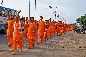 Kanwar Yatra In Jaipur