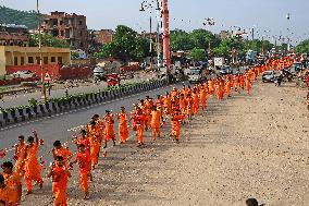 Kanwar Yatra In Jaipur