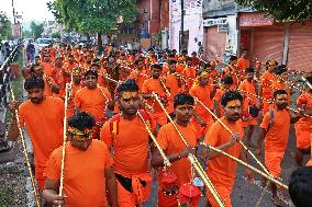 Kanwar Yatra In Jaipur