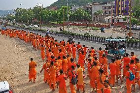 Kanwar Yatra In Jaipur