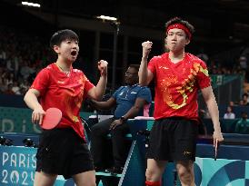 (PARIS2024)FRANCE-PARIS-OLY-TABLE TENNIS