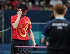 (PARIS2024)FRANCE-PARIS-OLY-TABLE TENNIS